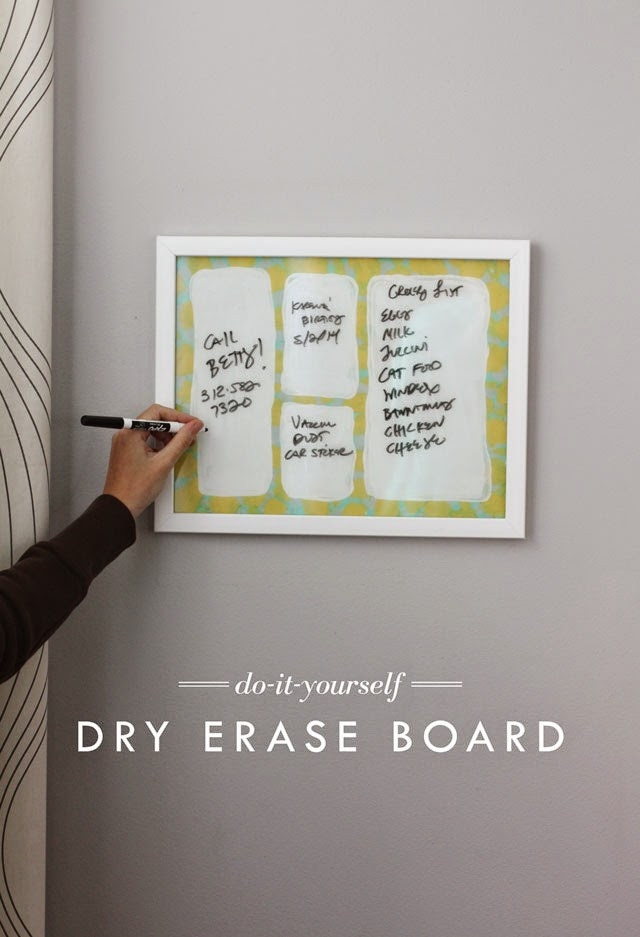 Best ideas about DIY Dry Erase Board
. Save or Pin DIY Dry Erase Board Aunt Peaches Now.