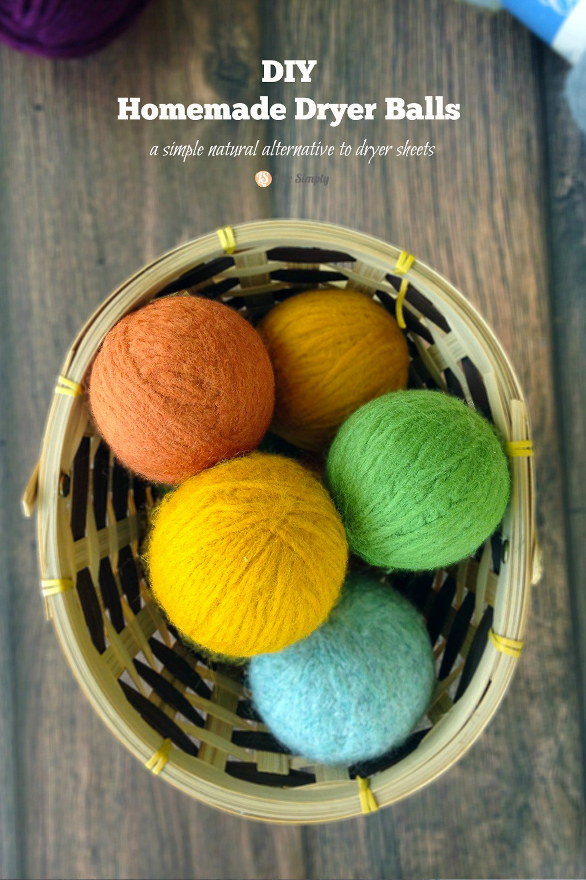 Best ideas about DIY Dryer Balls
. Save or Pin DIY Homemade Wool Dryer Balls Live Simply Now.