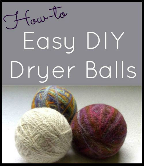 Best ideas about DIY Dryer Balls
. Save or Pin Easy DIY Felted Dryer Balls Now.