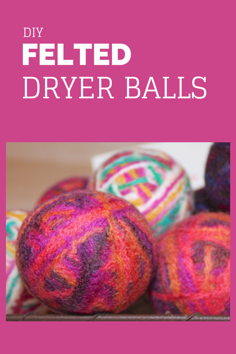 Best ideas about DIY Dryer Balls
. Save or Pin DIY Hostess Gifts Felted Dryer Balls New House New Home Now.