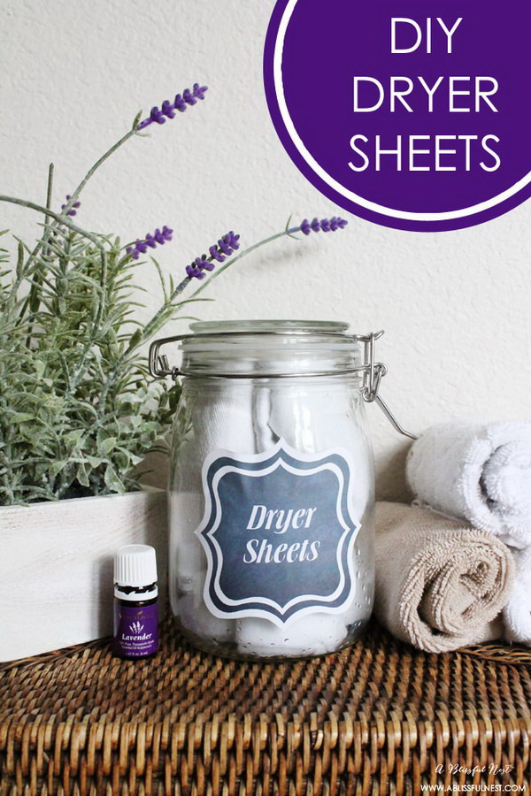 Best ideas about DIY Dryer Sheets
. Save or Pin Homemade Dryer Sheets with Lots of Tutorials Now.