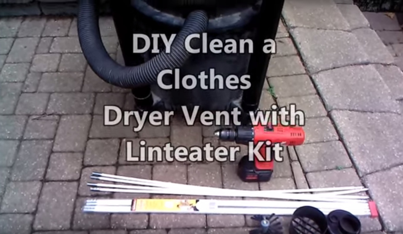 Best ideas about DIY Dryer Vent Cleaning
. Save or Pin DIY Clean a Clothes Dryer Vent with Linteater Kit Now.