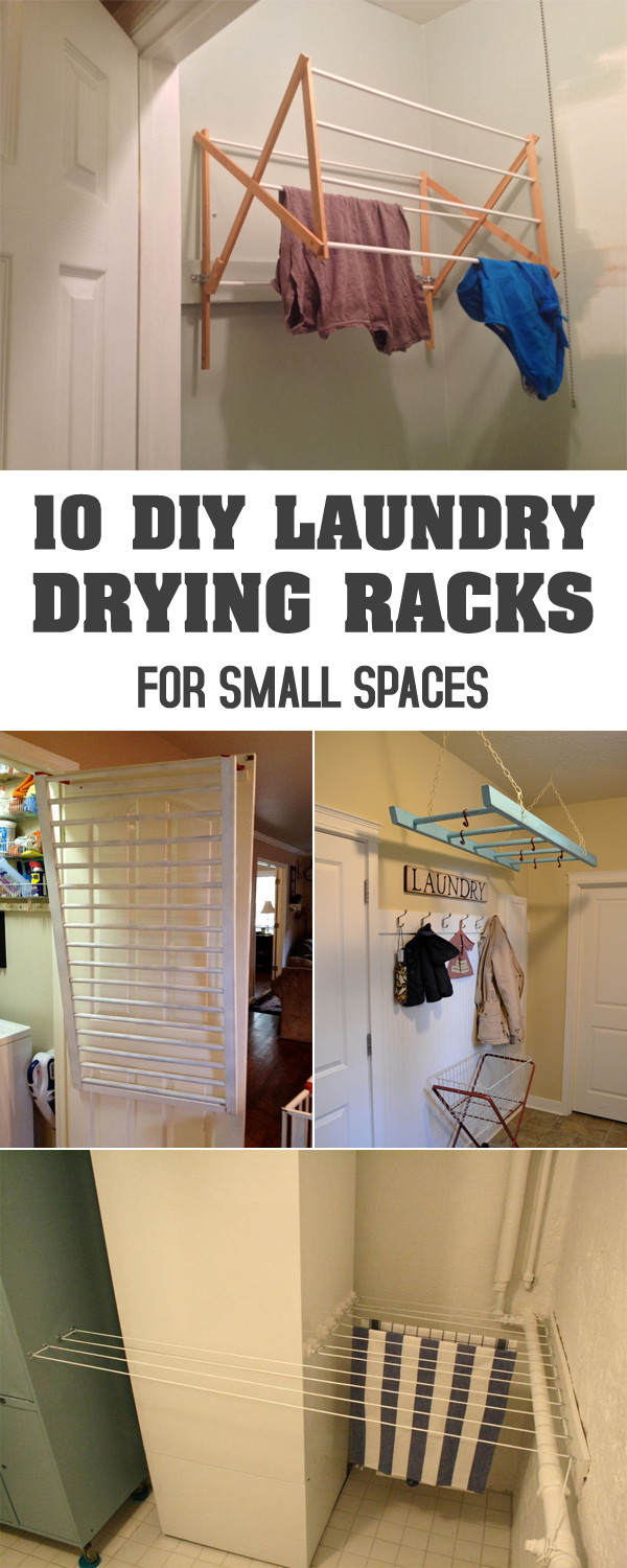 Best ideas about DIY Drying Rack
. Save or Pin 10 DIY Laundry Drying Racks For Small Spaces Now.
