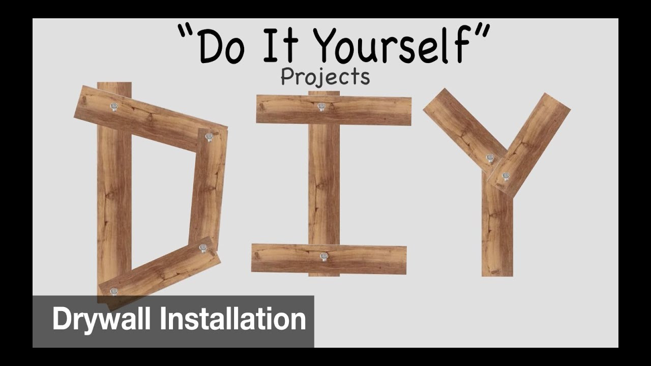 Best ideas about DIY Drywall Installation
. Save or Pin Drywall DIY How to install drywall with sheetrock Now.
