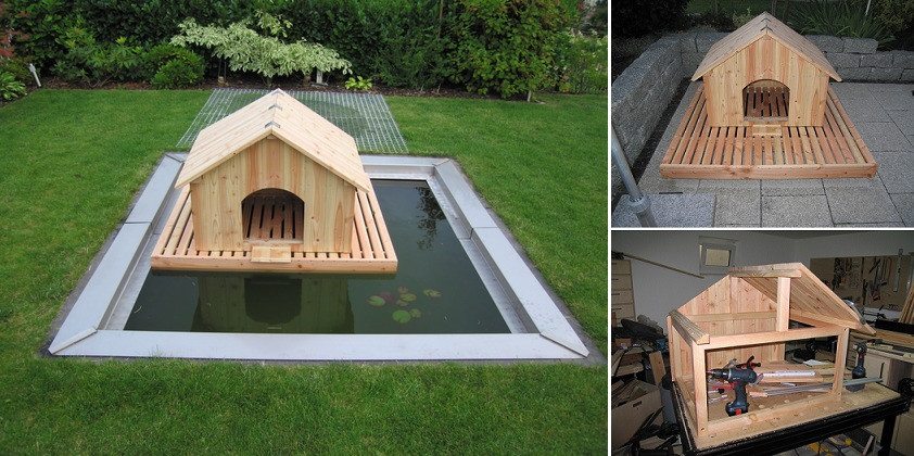 Best ideas about DIY Duck House
. Save or Pin How To Build a Floating Duck House Now.