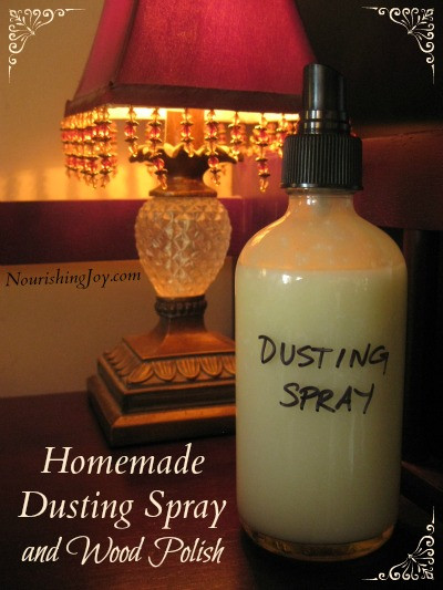 Best ideas about DIY Dusting Spray
. Save or Pin Homemade Dusting Spray and Wood Polish Nourishing Joy Now.