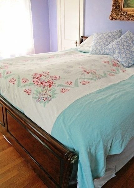 Best ideas about DIY Duvet Cover
. Save or Pin Diy Upcycled Vintage Tablecloth Duvet Cover · How To Make Now.