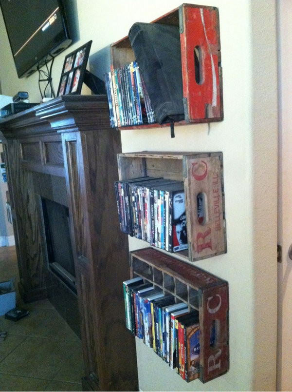 Best ideas about DIY Dvd Rack
. Save or Pin Creative DIY CD and DVD Storage Ideas or Solutions Hative Now.
