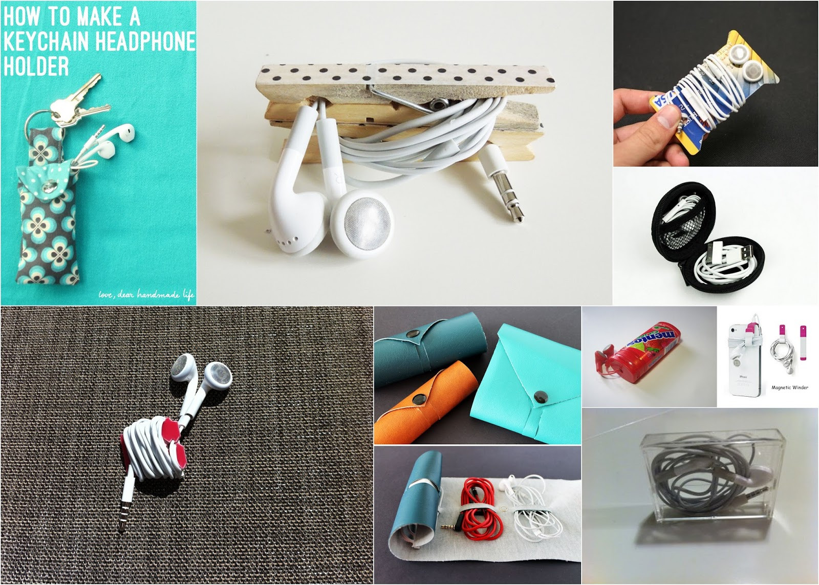 Best ideas about DIY Earbud Holder
. Save or Pin Condo Blues 20 DIY Earphone Cases Now.