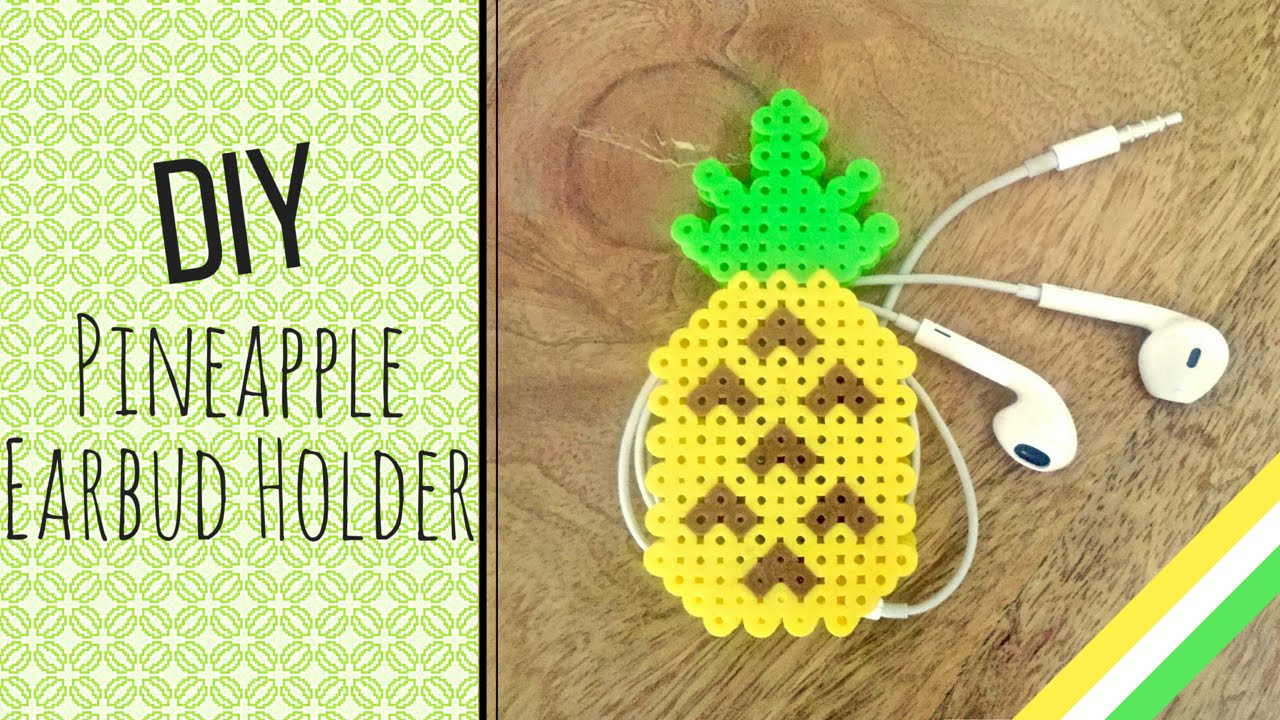 Best ideas about DIY Earbud Holder
. Save or Pin DIY Pineapple Earbud Holder Now.