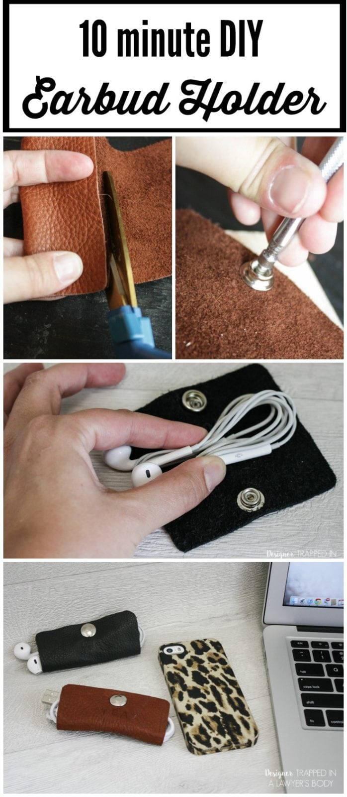Best ideas about DIY Earbud Holder
. Save or Pin DIY Earbud Holder Tutorial Now.