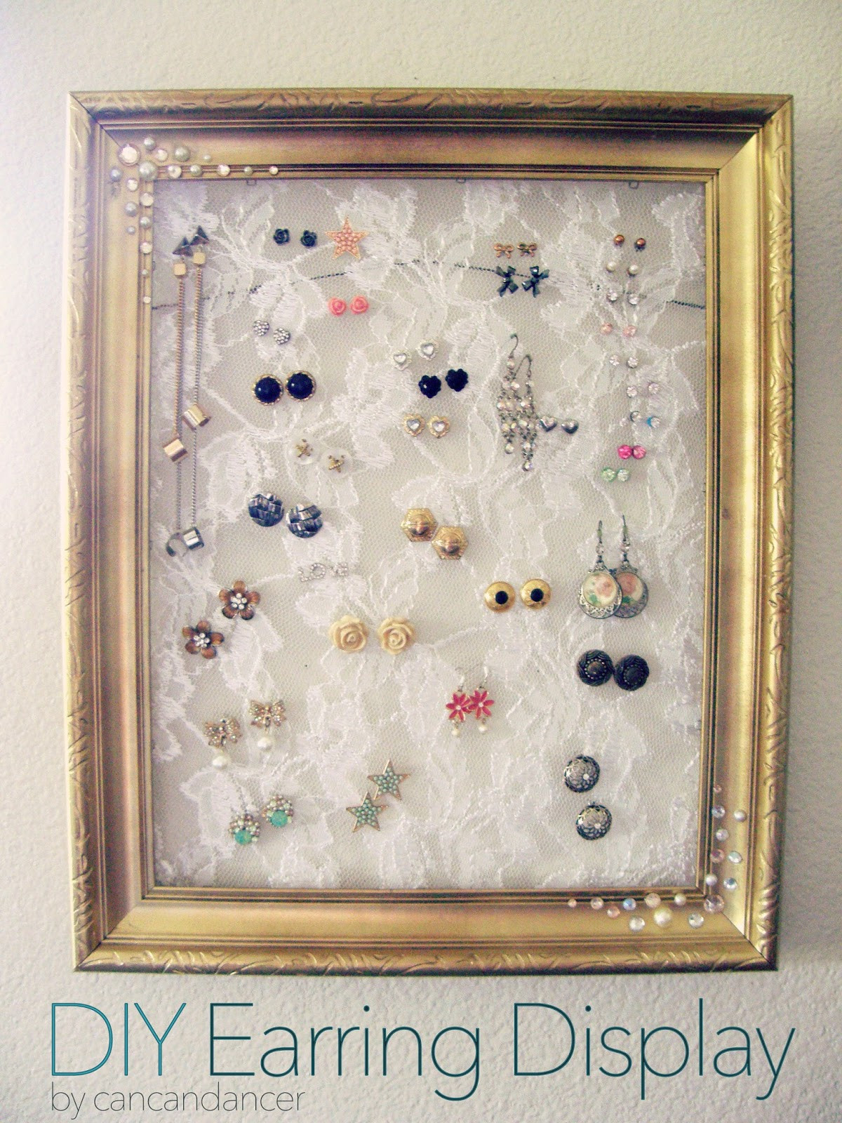 Best ideas about DIY Earring Display
. Save or Pin Can Can Dancer DIY Earring Display Now.