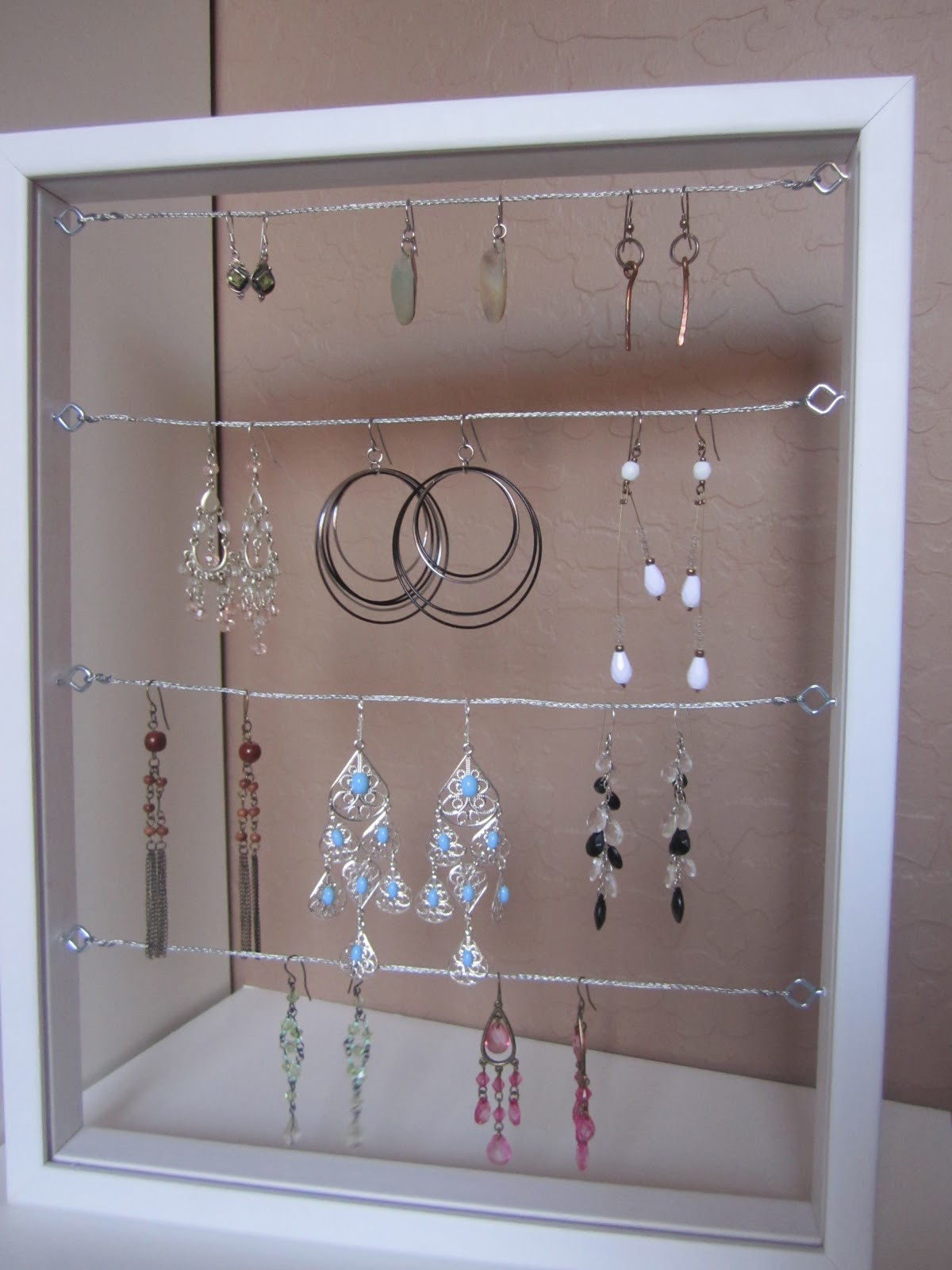 Best ideas about DIY Earring Display
. Save or Pin The Creative Cubby DIY Earring Holder Now.