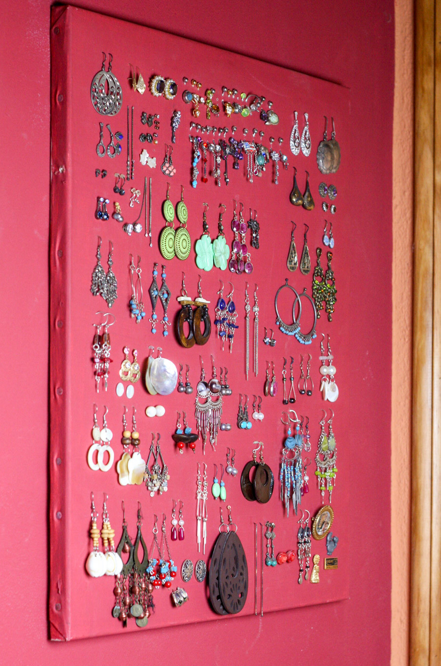 Best ideas about DIY Earring Display
. Save or Pin DIY Earring Holder for Studs & Display Organizer Oh Now.