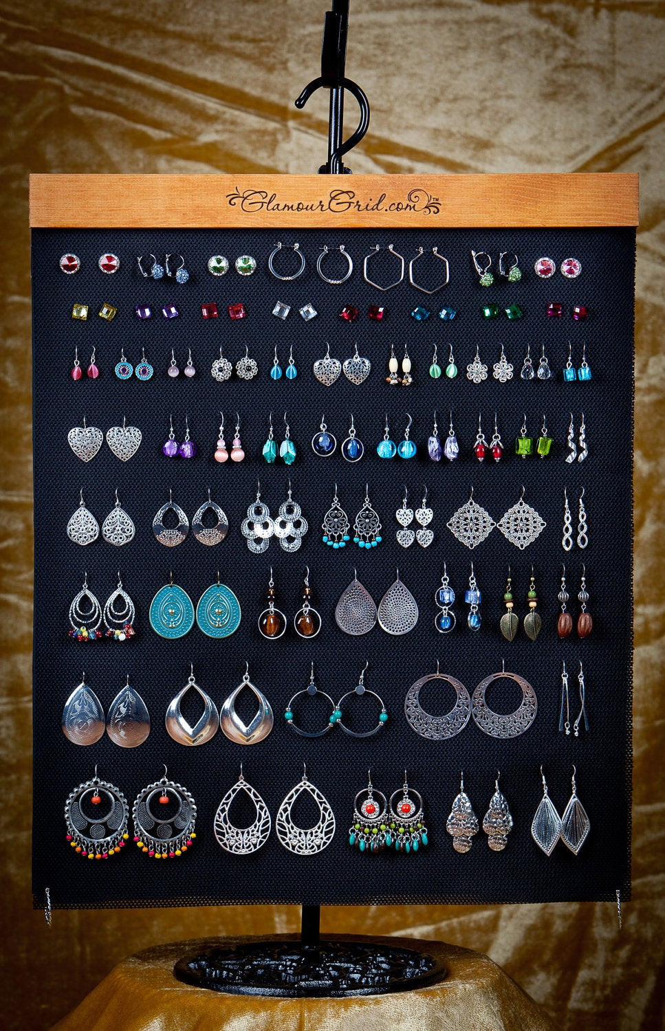 Best ideas about DIY Earring Display
. Save or Pin Hanging earring organizer Now.