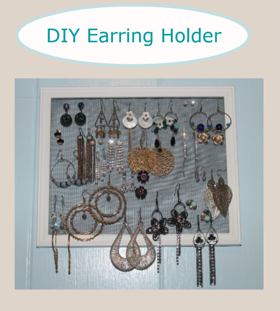 Best ideas about DIY Earring Holder
. Save or Pin DIY Earring Holder Now.