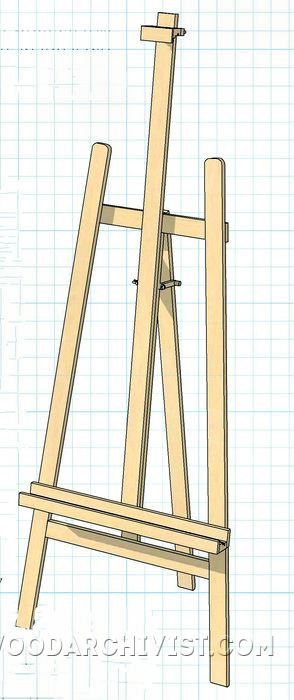Best ideas about DIY Easel Plans
. Save or Pin DIY Art Easel • WoodArchivist Now.