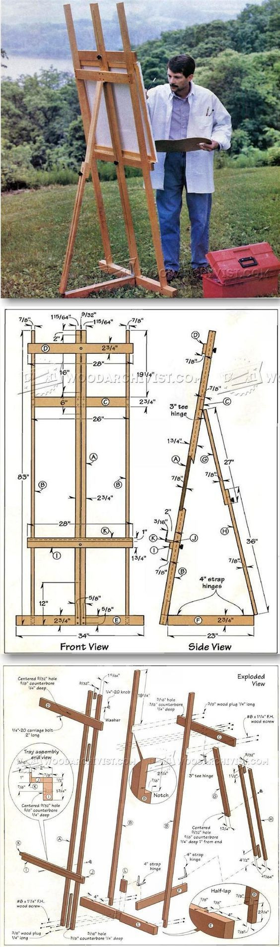 Best ideas about DIY Easel Plans
. Save or Pin 25 best ideas about Art easel on Pinterest Now.