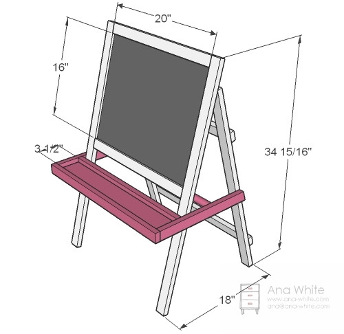 Best ideas about DIY Easel Plans
. Save or Pin Ana White Now.