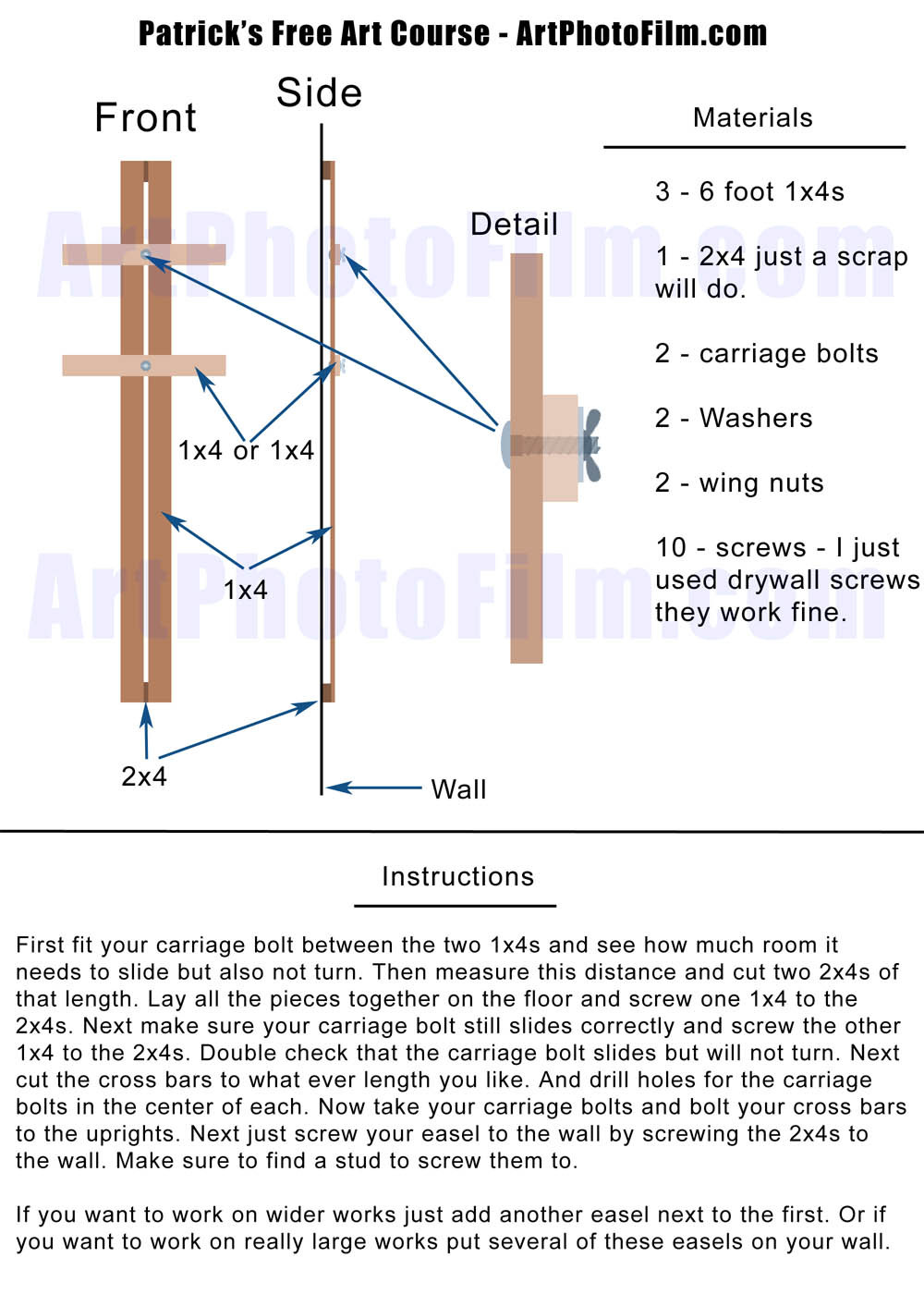 Best ideas about DIY Easel Plans
. Save or Pin Cheap DIY Easel Now.