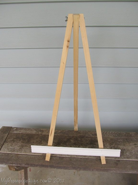 Best ideas about DIY Easel Plans
. Save or Pin How to Make Small Display Easels My Repurposed Life Now.