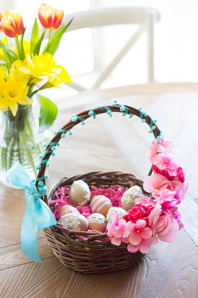 Best ideas about DIY Easter Basket
. Save or Pin Thrifty DIY Floral Easter Baskets Now.