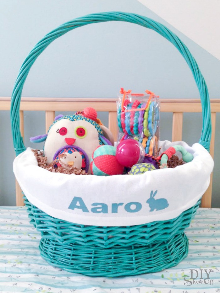 Best ideas about DIY Easter Basket
. Save or Pin Easy DIY Personalized Easter Basket LinerDIY Show f Now.