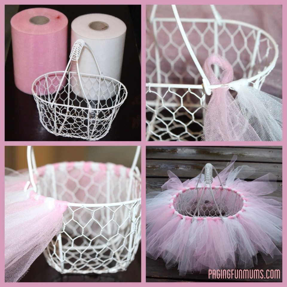 Best ideas about DIY Easter Basket Ideas
. Save or Pin Easy DIY Tutu Easter Basket Paging Fun Mums Now.