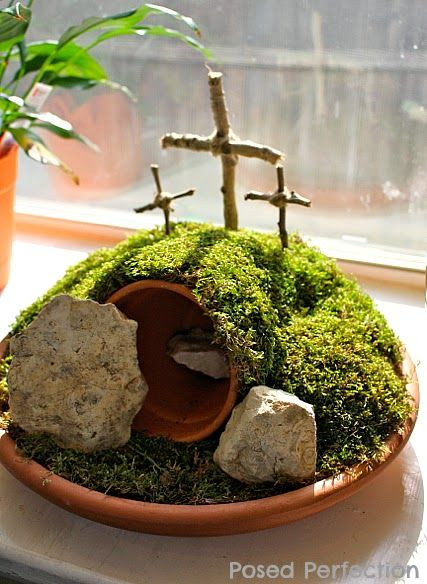 Best ideas about DIY Easter Christian Table Decorations
. Save or Pin Posed Perfection How to Make an Easter Garden Now.