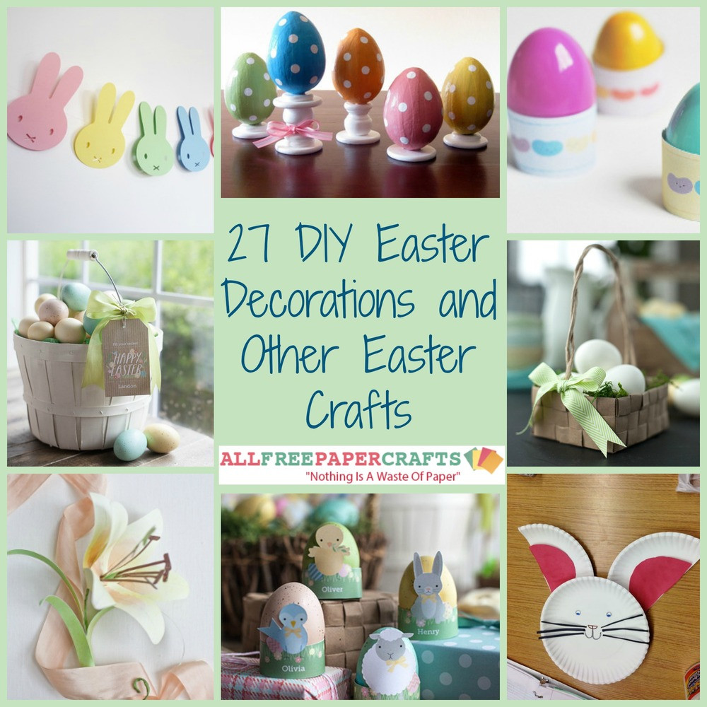 Best ideas about DIY Easter Crafts
. Save or Pin 27 DIY Easter Decorations and Other Easter Crafts Now.