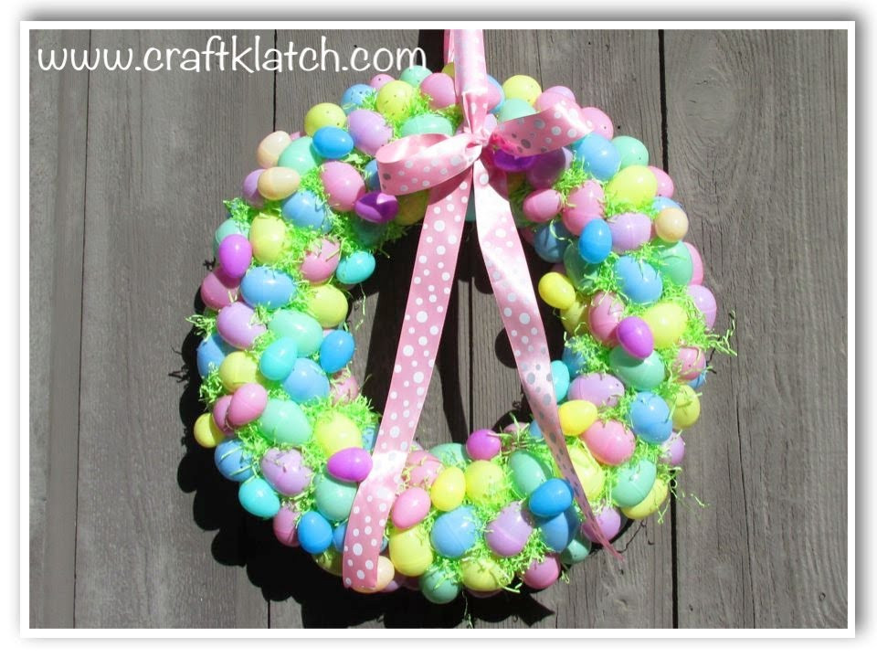 Best ideas about DIY Easter Wreath
. Save or Pin DIY Easter Egg Wreath Craft Klatch Now.