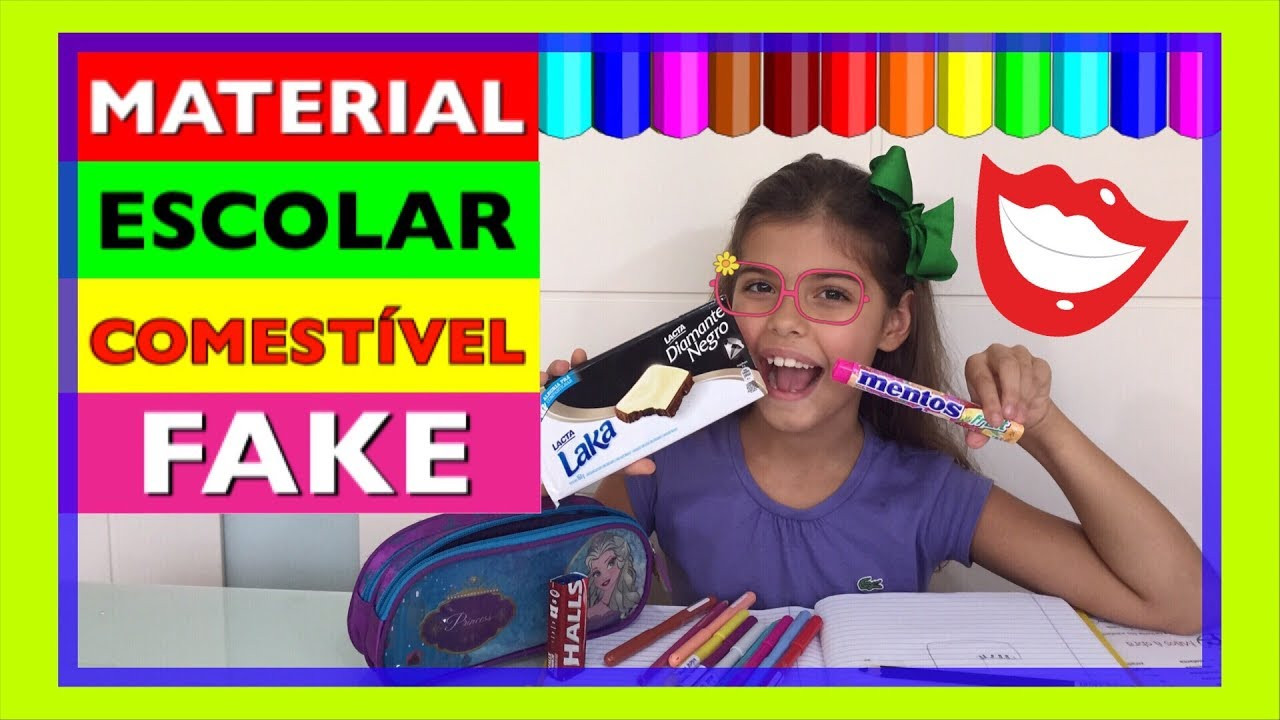 Best ideas about DIY Edible School Supplies
. Save or Pin DIY MATERIAL ESCOLAR ESTÍVEL FAKE 2017 parece ida Now.