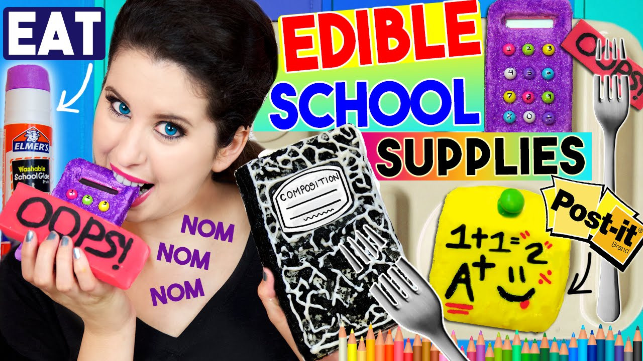 Best ideas about DIY Edible School Supplies
. Save or Pin DIY Edible School Supplies Now.