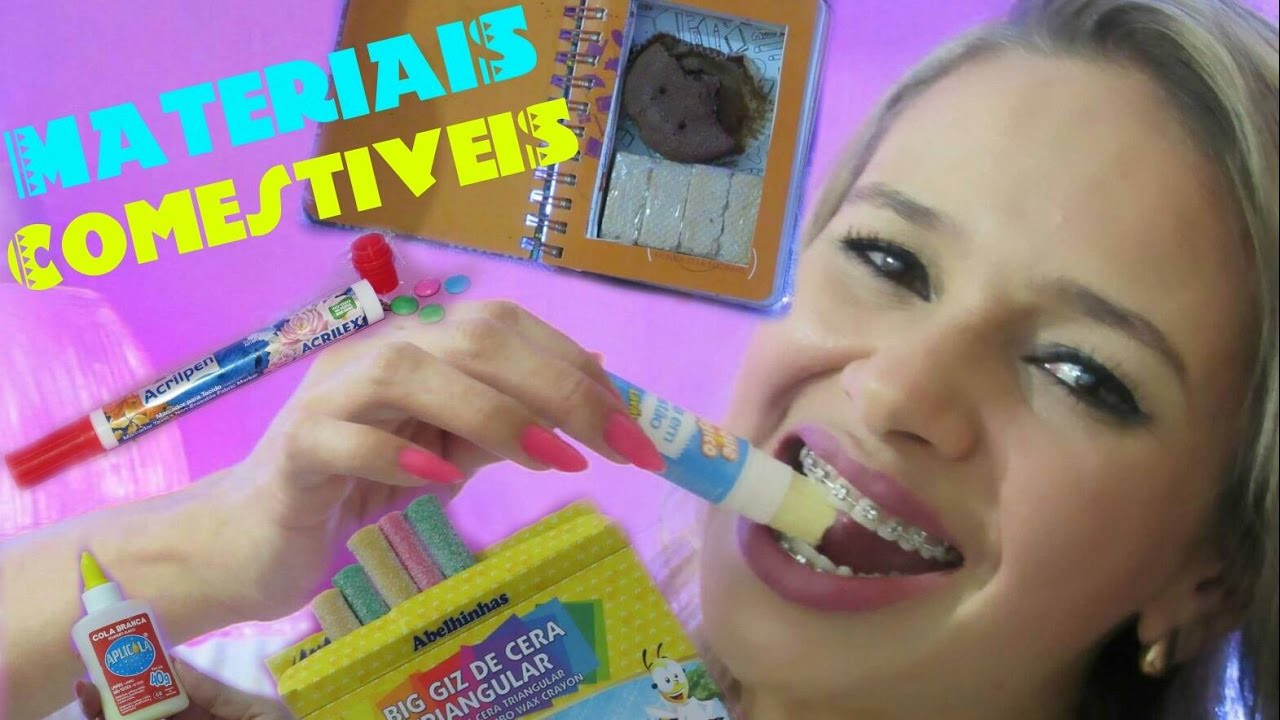 Best ideas about DIY Edible School Supplies
. Save or Pin 10 DIY MATERIAL ESCOLAR ESTÍVEL Now.