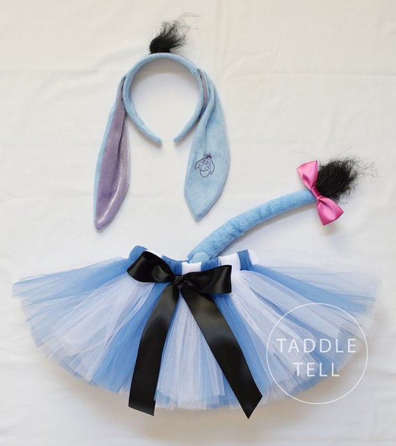Best ideas about DIY Eeyore Costume
. Save or Pin Eeyore Inspired Halloween Costume Tutu Includes by Now.