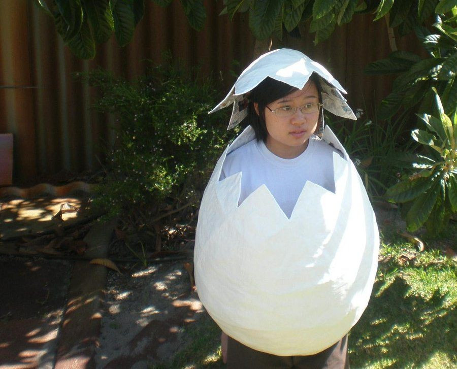 Best ideas about DIY Egg Costume
. Save or Pin Here is an egg costume for a school art project for Now.