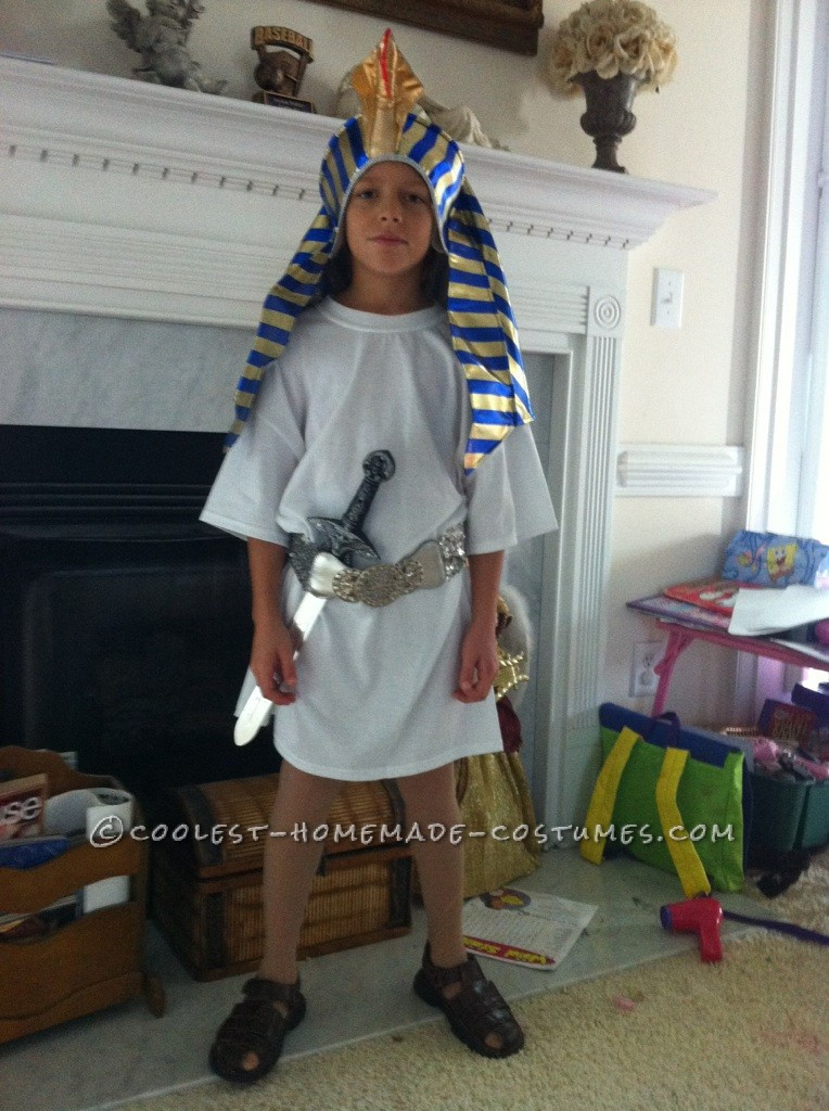 Best ideas about DIY Egyptian Costume
. Save or Pin Last Minute Pharaoh Child Halloween Costume Now.