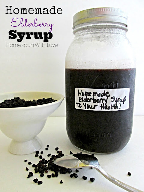 Best ideas about DIY Elderberry Syrup
. Save or Pin Homespun With Love Homemade Elderberry Syrup Now.