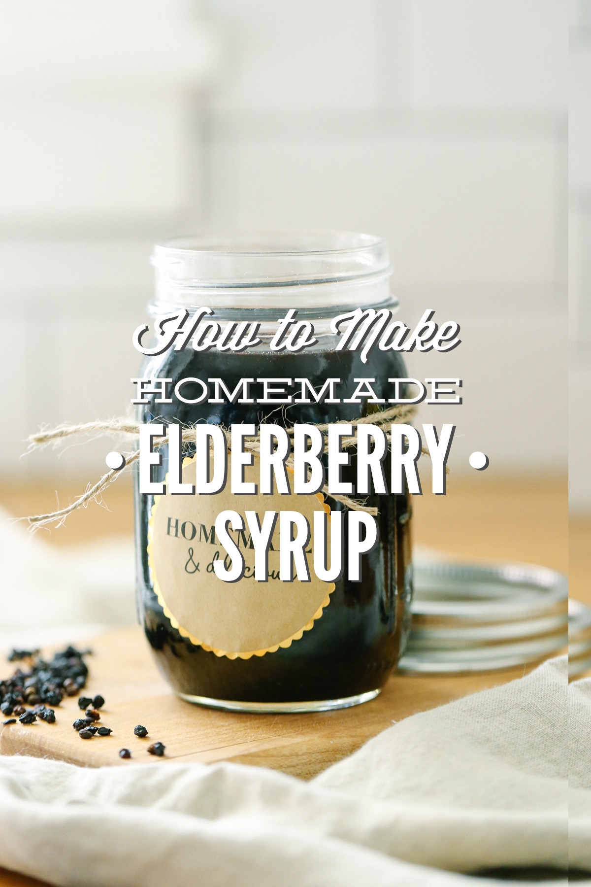 Best ideas about DIY Elderberry Syrup
. Save or Pin How to Make Immune Boosting Homemade Elderberry Syrup Now.