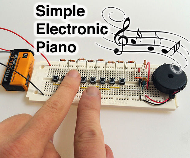 Best ideas about DIY Electrical Projects
. Save or Pin Simple Electronic Piano 3 Now.