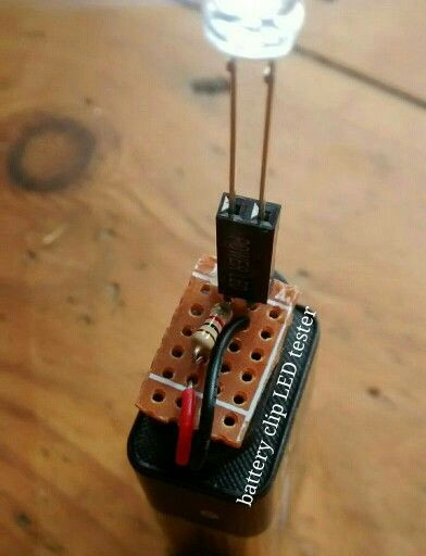 Best ideas about DIY Electrical Projects
. Save or Pin Battery clip LED tester Electronics Pinterest Now.