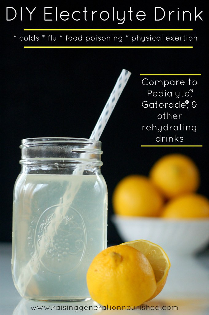 Best ideas about DIY Electrolyte Water
. Save or Pin DIY Electrolyte Drink Natural rehydration for colds Now.