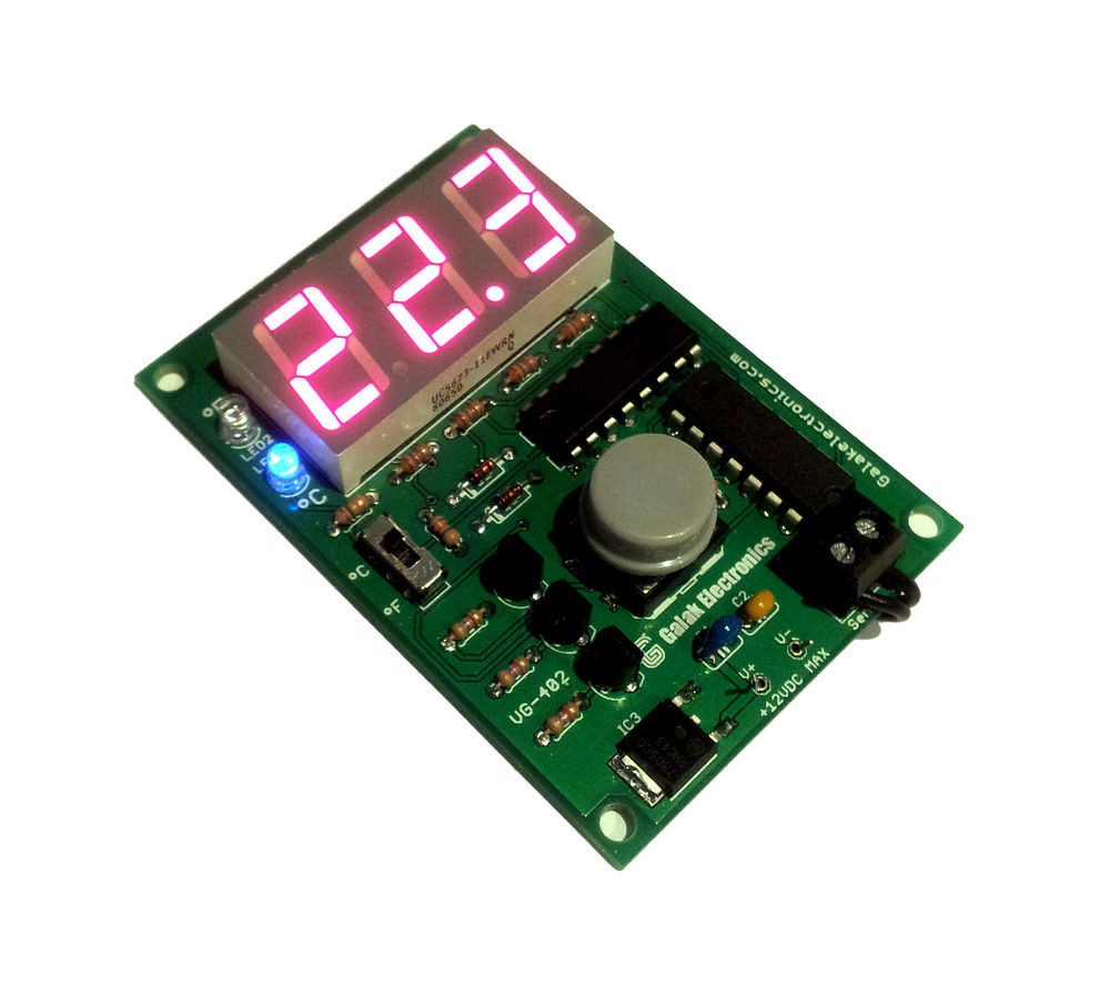 Best ideas about DIY Electronic Kits
. Save or Pin DIY Electronic Kit Digital Thermometer Kit with Now.