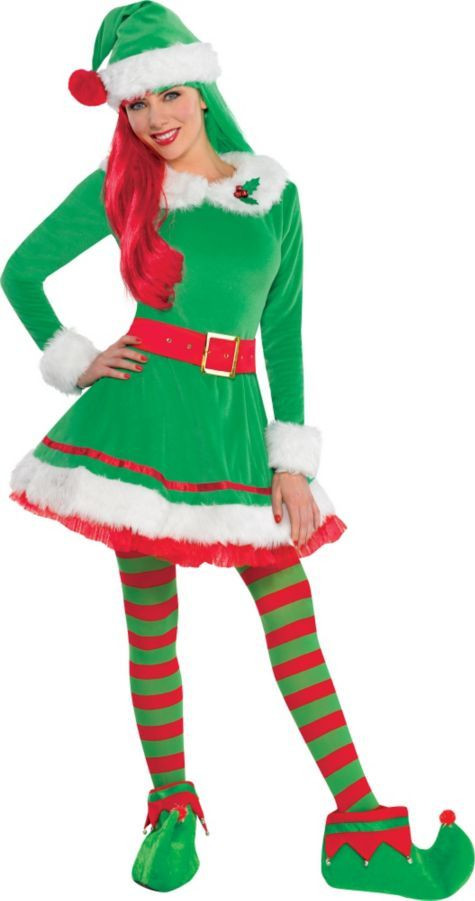 Best ideas about DIY Elf Costume
. Save or Pin Adult Green Elf Costume Party City Running Now.