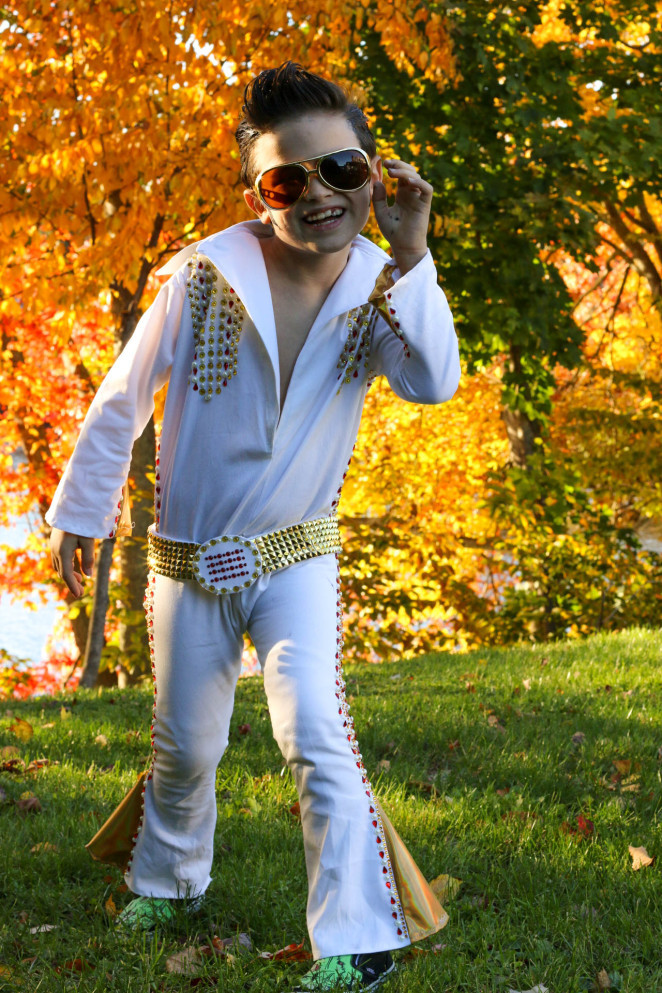 Best ideas about DIY Elvis Costume
. Save or Pin How to make a DIY Boy’s Elvis Jumpsuit Halloween Costume Now.