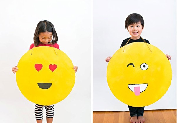 Best ideas about DIY Emoji Costume
. Save or Pin 21 Creative And Easy Last Minute Halloween Costumes for kids Now.