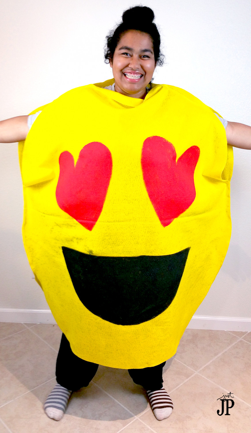 Best ideas about DIY Emoji Costume
. Save or Pin TWO No Sew DIY Emoji Costumes for Under $25 JPHalloween Now.