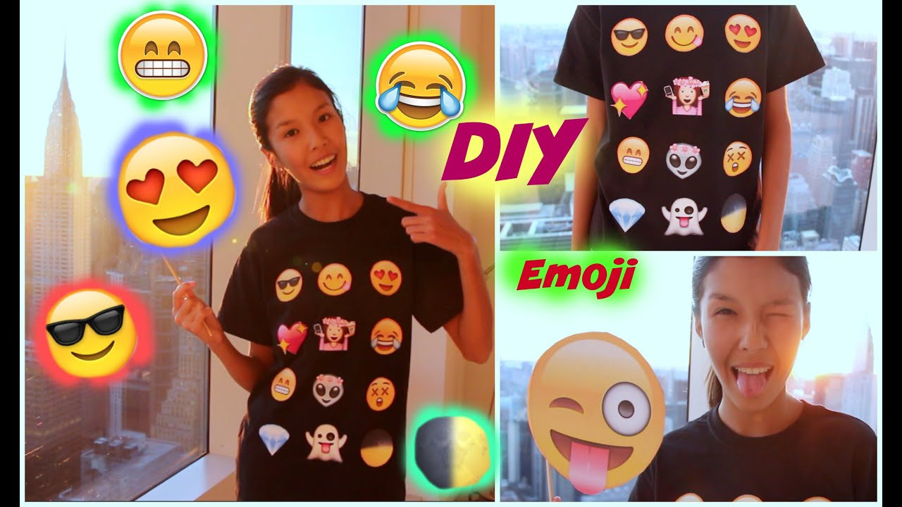 Best ideas about DIY Emoji Costume
. Save or Pin DIY Emoji T Shirt Costume Now.