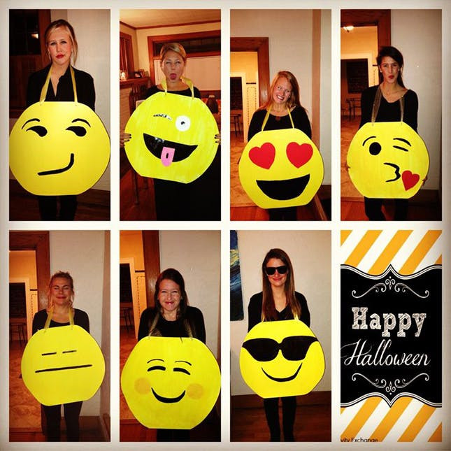 Best ideas about DIY Emoji Costume
. Save or Pin The 15 Best Emoji Halloween Costumes This Year Now.