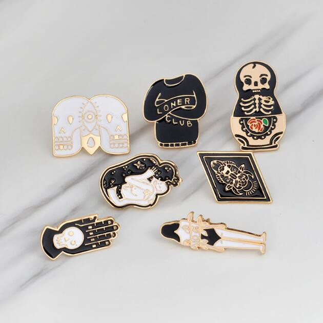 Best ideas about DIY Enamel Pins
. Save or Pin ShuangShuo DIY Enamel Pins Lovely Cartoon Pins and Now.